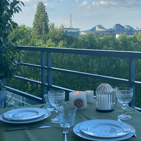 3 Bedrooms With Tour Eiffel View Apartmán Issy-les-Moulineaux