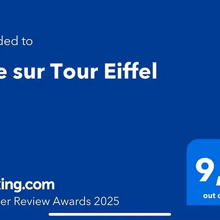 3 Bedrooms With Tour Eiffel View Apartamento